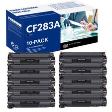 10 Black 83A CF283A Toner Cartridge For HP Laserjet Pro M201n M127fw M127fn mfp picture