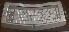 Microsoft Wireless Entertainment Keyboard w Dongle 8000 Model 1071 Backlit WORKS picture