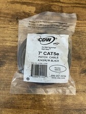 Belkin Cat 5e RJ45 Patch Cable Black A3L78107BKCDW picture