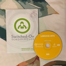 Switched-On Schoolhouse Installation & Curriculum Discs 6th Grade Language Arts picture