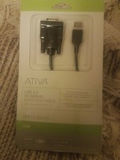 Ativa USB 2.0 To Serial Adapter Cable 1 Ft  picture