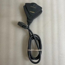 Vintage Farallon EtherWave AAUI Transceiver Black Dual RJ45 Mac Ethernet Adapter picture