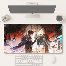 Genshin Impact Dottore pantalone Large Gaming Mouse Pad, Anime Desk Mat Y5147 picture