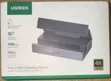 UGREEN Steam Deck Dock 9-In-1 USB C Docking Station with Foldable Stand, 4K@60Hz picture