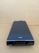 Epson Perfection V600 Photo Flatbed Scanner Film Negative Tested Works No Cables picture