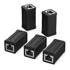 Acoplador En Lã­nea Rj45, Paquete De 5, Acoplador Ethernet Hembra Cat7 Cat6 Cat5 picture
