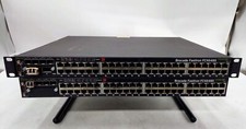 LOT OF 2 Brocade FCX648S FastIron 48 Port Gigabit Managed Switch Dual PSU picture