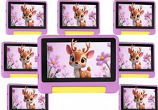 10PCS 7 inch Kids Tablet Android 13, 8GB RAM 64GB ROM Parental Control Education picture