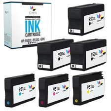 CMYi 6-Pack Compatible 950 951 XL Ink Cartridges for HP OfficeJet Pro 8640 8660 picture