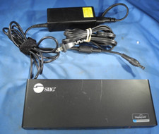 SIIG USB-C 4K Dual HDMI Docking Station 2x USB3.0, 2x DP, RJ45, Laptop Charging picture