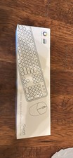 MOFII Sweet Wireless Keyboard & Mouse Combo Set –Mixed Green, 2.4GHz picture