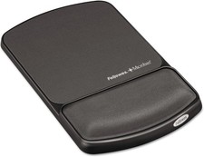 Fellowes MICROBAN Gel Mouse Pad Wrist Support 210.1L x 6.8W inches, GRAPHITE  picture