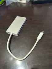 j5create JCA374 USB-C Multi Adapter 4K HDMI Ethernet USB Hub Untested picture