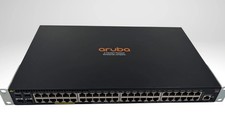 HPE Aruba JL262A 2930F 48-Port PoE+ 4x SFP L3 Switch Tested Rack Ears picture