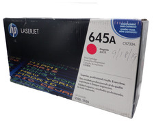 Genuine HP 645A Magenta C9733A Print Toner Cartridge  D picture