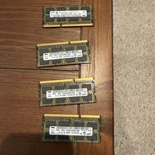 Samsung 2GB 1Rx8 DDR3  RAM PC3-10600S 1333MHz SO-DIMM M471B5773DH0-CH9. LOT OF 4 picture