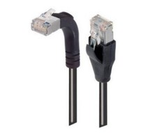 L-Com Shielded Category 6 Right Angle RJ45 Ethernet Patch Cord 20’ (#83) picture