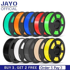 【Buy 3 Get 2 Free,Add 5】JAYO PLA PETG Rapid PLA+ SILK ABS Filament 1.75mm ASA picture
