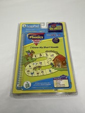 LeapFrog LeapPad Phonics I KNOW MY SHORT VOWELS Ages 4-7 Brand New  picture