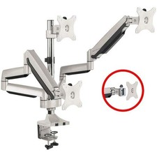 SIIG Triple Monitor Aluminum Gas Spring Desk Mount (cemt3611s1) picture
