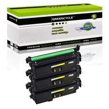 3PK CE262A YL Toner Fit for HP Color LaserJet Enterprise CP4025 CP4025n CP4025dn picture