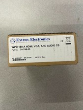 Extron WPD 150 A HDMI, VGA, Audio CS 70-766-33 Pass Through Wall Plate  picture