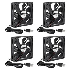 ACEIRMC 4pcs 120mm USB Brushless Cooling Fan 120mm x 25mm DC 5V Quiet Cooling Fa picture