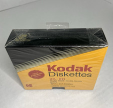 Kodak 2S-2D 5.25in Diskettes 10 Pack Double Sided/DD 48 TPI CAT 173 2452 picture