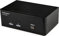 StarTech 2-Port Dual-Monitor DisplayPort KVM Switch (p2dd46a2kvmswitch) picture