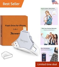 Secure 128GB MFi Certified Flash Drive with High Speed USB 3.0 for Easy Backup picture