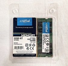 Crucial 32GB KIT 2 x 16GB DDR4-3200 SODIMM Laptop RAM Memory NEW (11109746) picture