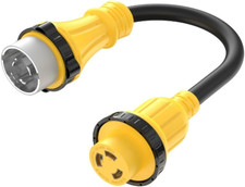 Marine Shore Power Adapter Cable 50-Amp to 30 Amp Nema SS2-50P to L5-30R, Marine picture