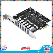 PCIE USB 3.2 Card 8 Ports PCI Expree to USB C Expansion Card Superspeed 6 USB... picture