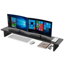 EUREKA ERGONOMIC Dual Monitor Stand - Adjustable Legs, Dual Monitor Riser, Ca... picture