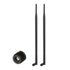 2-Pack 2.4GHz 9dBi RP-SMA WiFi Antenna for WiFi Router Adapter Hotspot picture