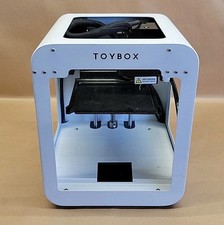 Toybox Labs Alpha 3D Printer White Unit Only - POWER TESTED, AS IS picture