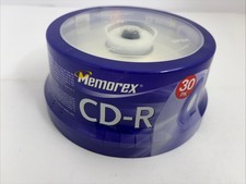Memorex 30pk CD-R Music 52x 700 MB 80 Minutes Storage Drives Blank CDs NEW NIP picture