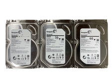 Lot of 3x Seagate Barracuda 3TB 6G SATA 7.2K PC 3.5