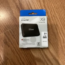 Crucial X9 2TB Portable SSD External Solid State Drive - Black picture