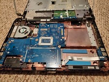 HP Pavilion 15z laptop base housing keyboard touchpad CPU DVD RAM battery picture