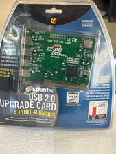 Stratitec USB 2.0 Upgrade Card 5 Port 480Mbps Windows Compatible High Speed  new picture