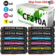 10PK CF210A-3A Toner Cartridge replace for Color MFP M251nw M251n M276n picture