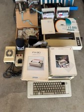 Apple IIe (2e) Computer w/ Monitor, Duo-Disc, Printer, 3.5