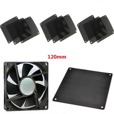 10Pcs Reusable Black Fan Filter Covers Mesh Dustproof Case for Home Computers picture