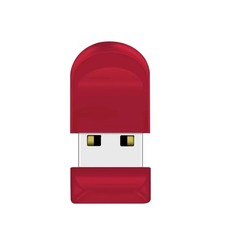 Mini USB Flash Drive 16 GB Ultra Fit Memory Stick with Keychain picture