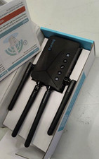 Baetaey 2026 WiFi Extender Wireless (Wi-Fi) 2.4GHz Long Range, Black picture