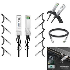 Alwong 10G SFP+ Direct Attach Copper Twinax Cable 10-Pack 1.5m picture