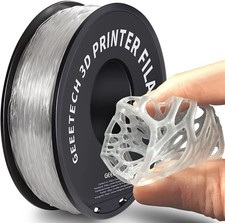 1kg/Roll GEEETECH TPU Filament Flexible Transparent 1.75mm For 3D Printer 95A US picture