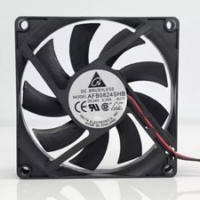 Delta AFB0824SHB 8015 24V 0.25A 2-Wire Dual Ball Cooling Fan picture