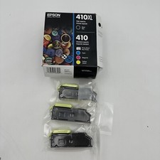 Epson 410XL Black High Capacity/Photo Black and Color-Lot Of 8 picture